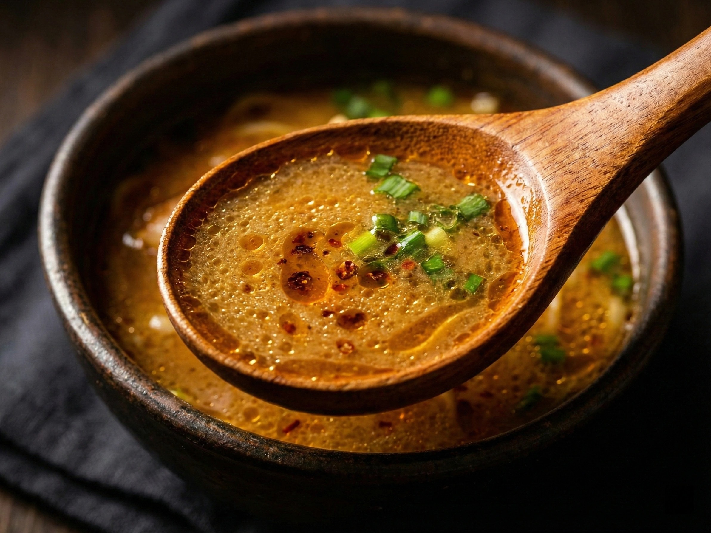 こだわりのスープ